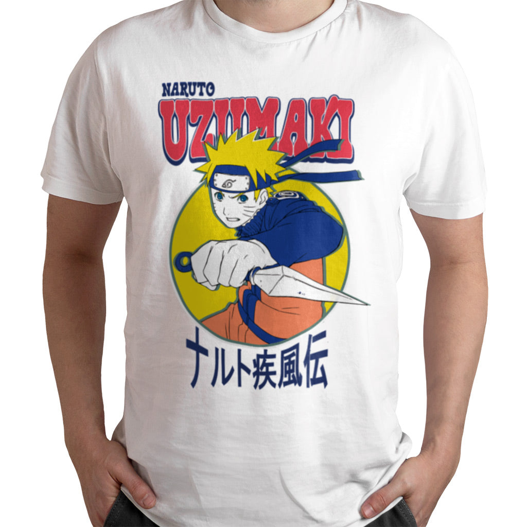 Polo Naruto Algodón Hombre