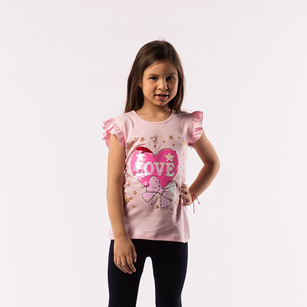 Polo Zaraith Manga Corta Niña