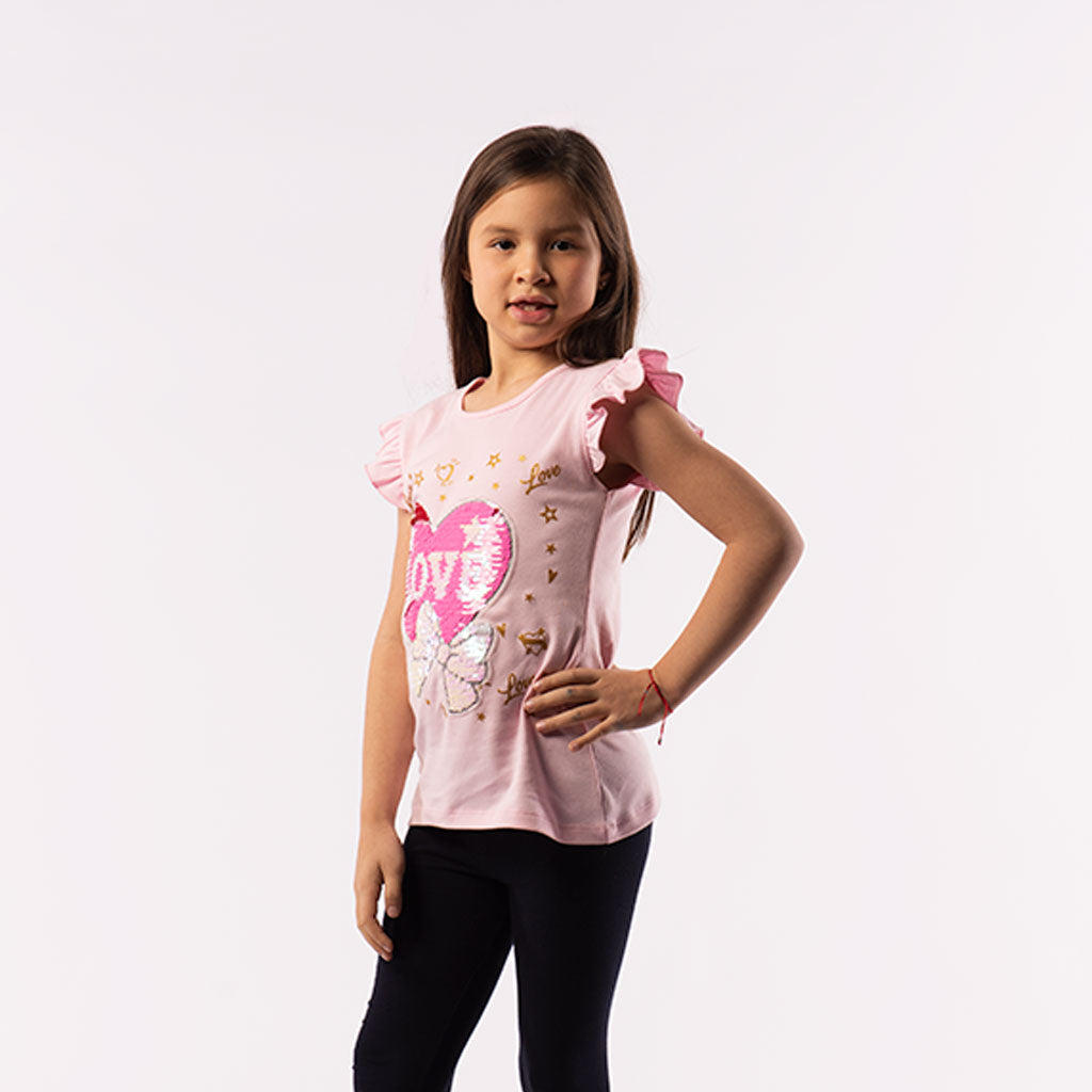 Polo Zaraith Manga Corta Niña