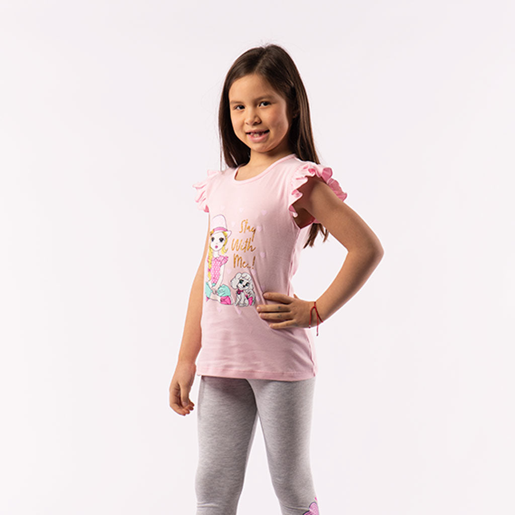 Polo Zaraith Manga Cero Niña