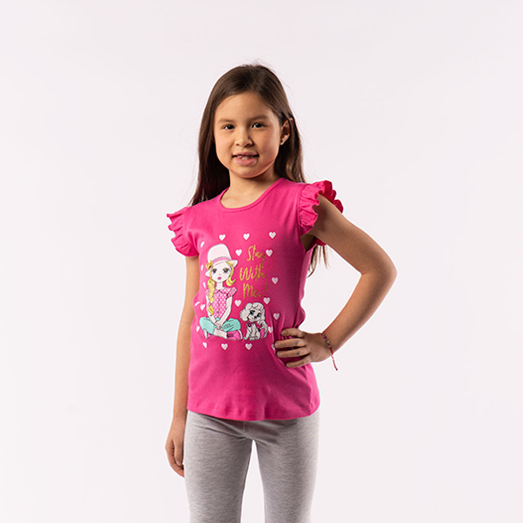 Polo Zaraith Manga Cero Niña