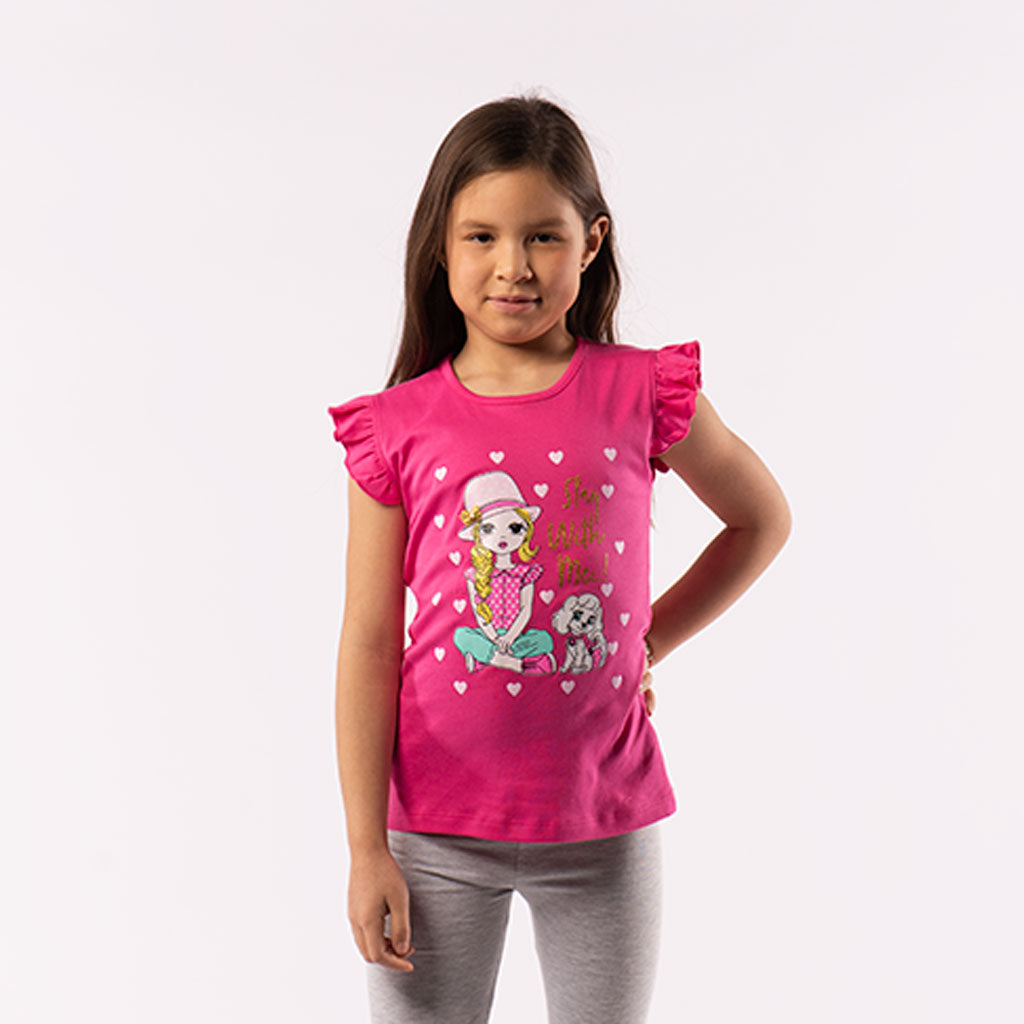 Polo Zaraith Manga Cero Niña