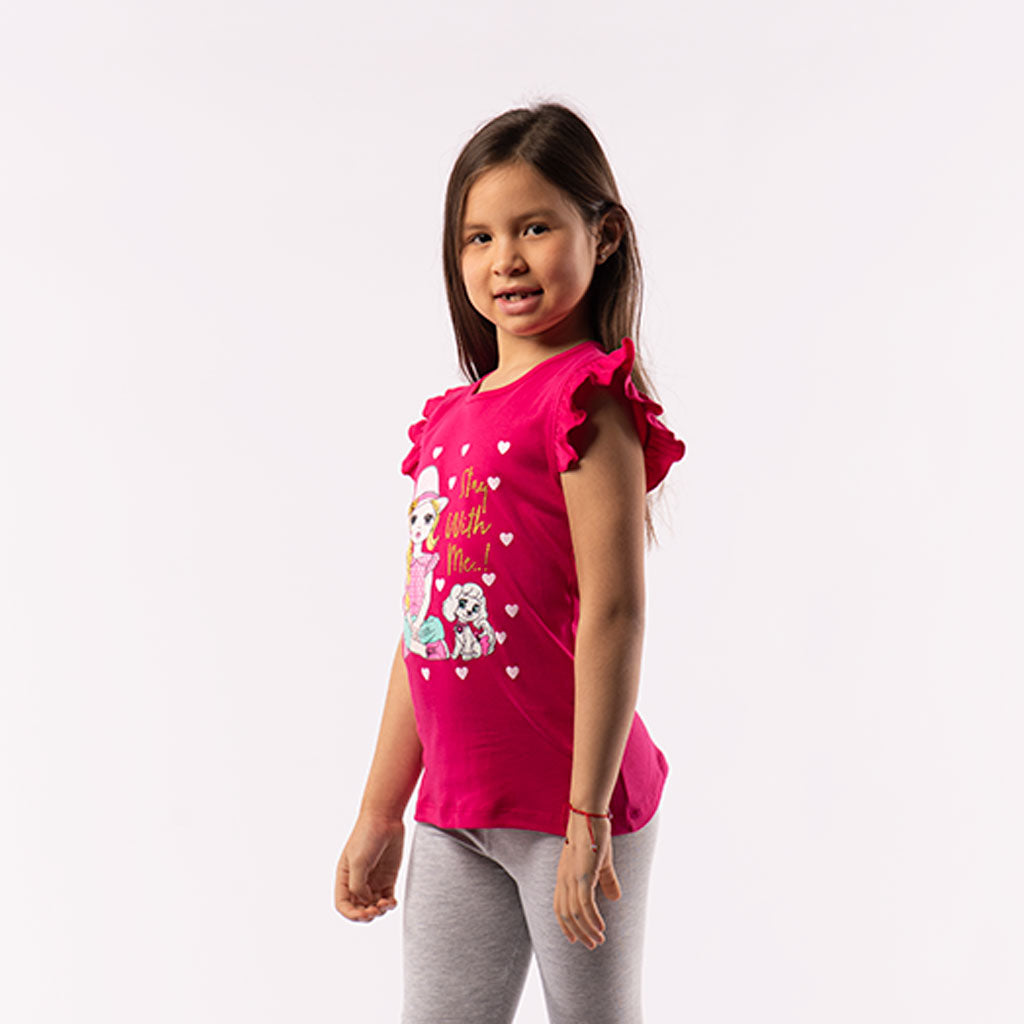 Polo Zaraith Manga Cero Niña