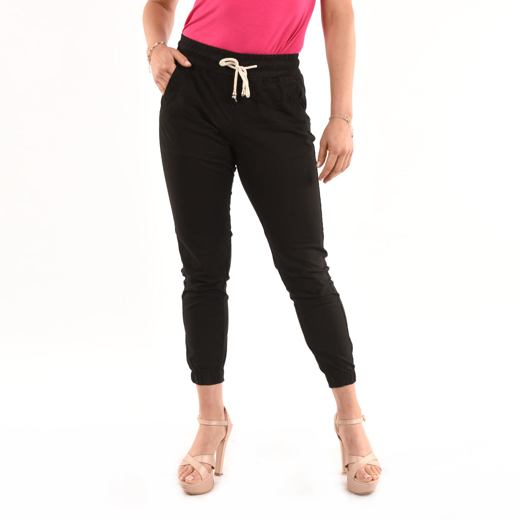 Jogger Drill Tafeta Strech Mujer