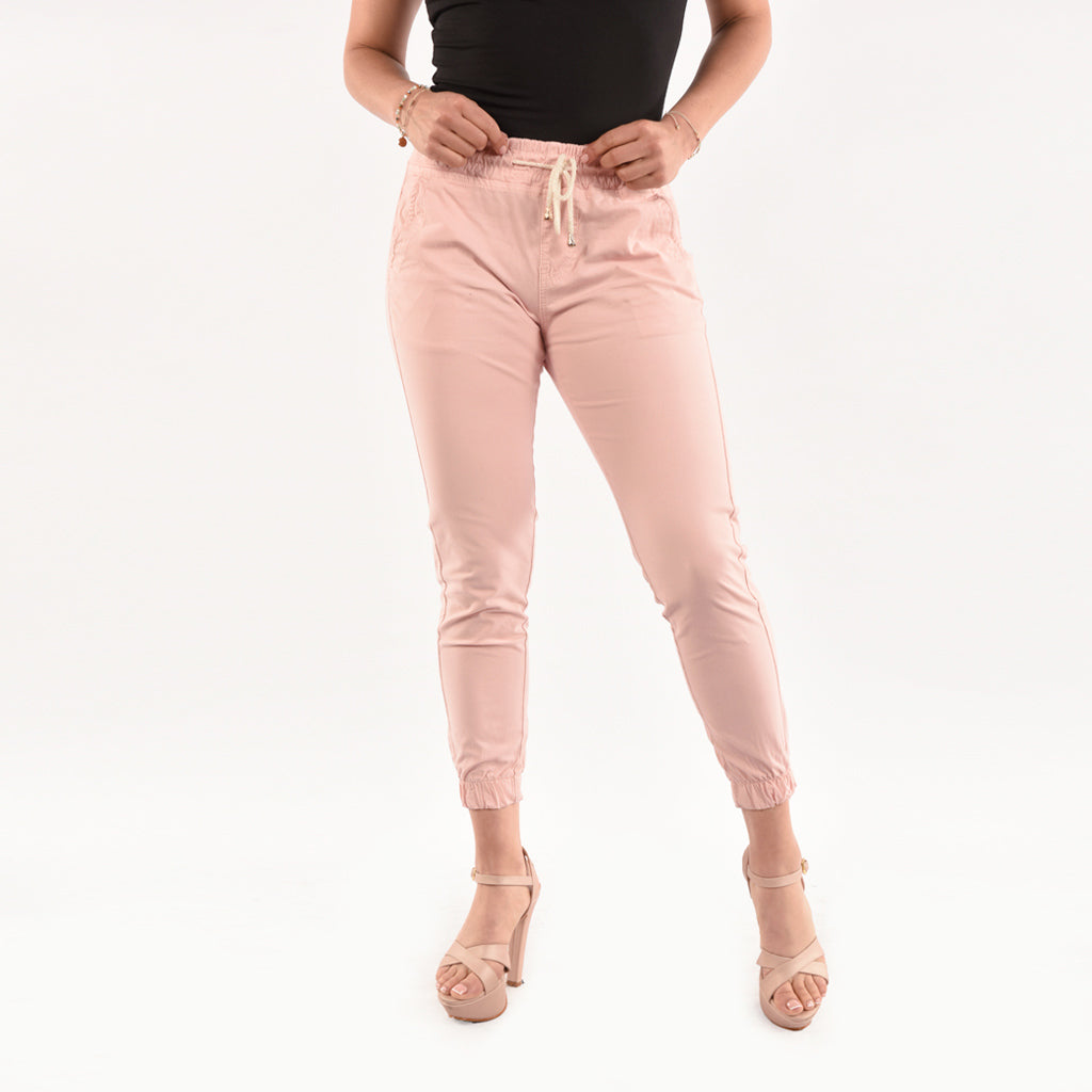 Jogger Drill Tafeta Strech Mujer