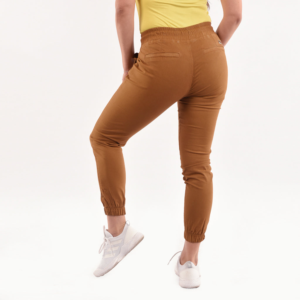 Jogger Drill Tafeta Strech Mujer