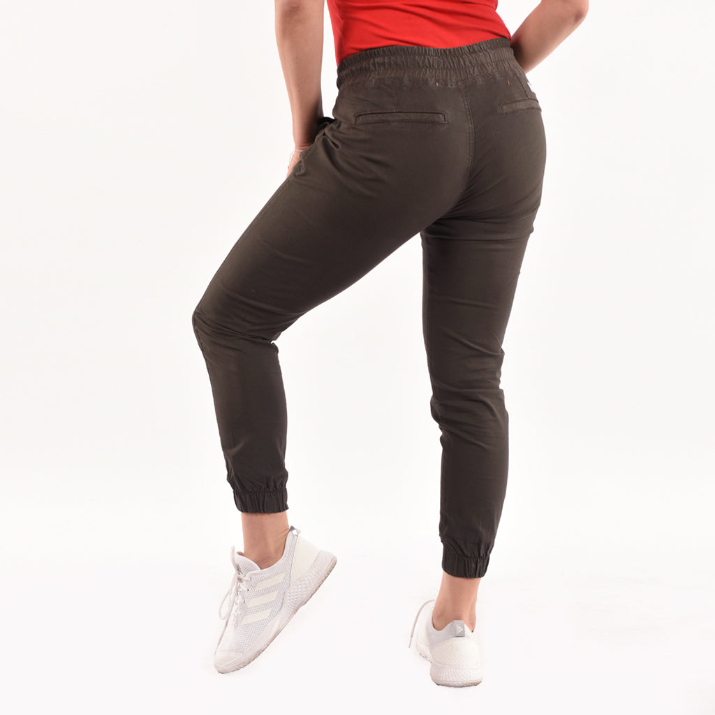 Jogger Drill Tafeta Strech Mujer