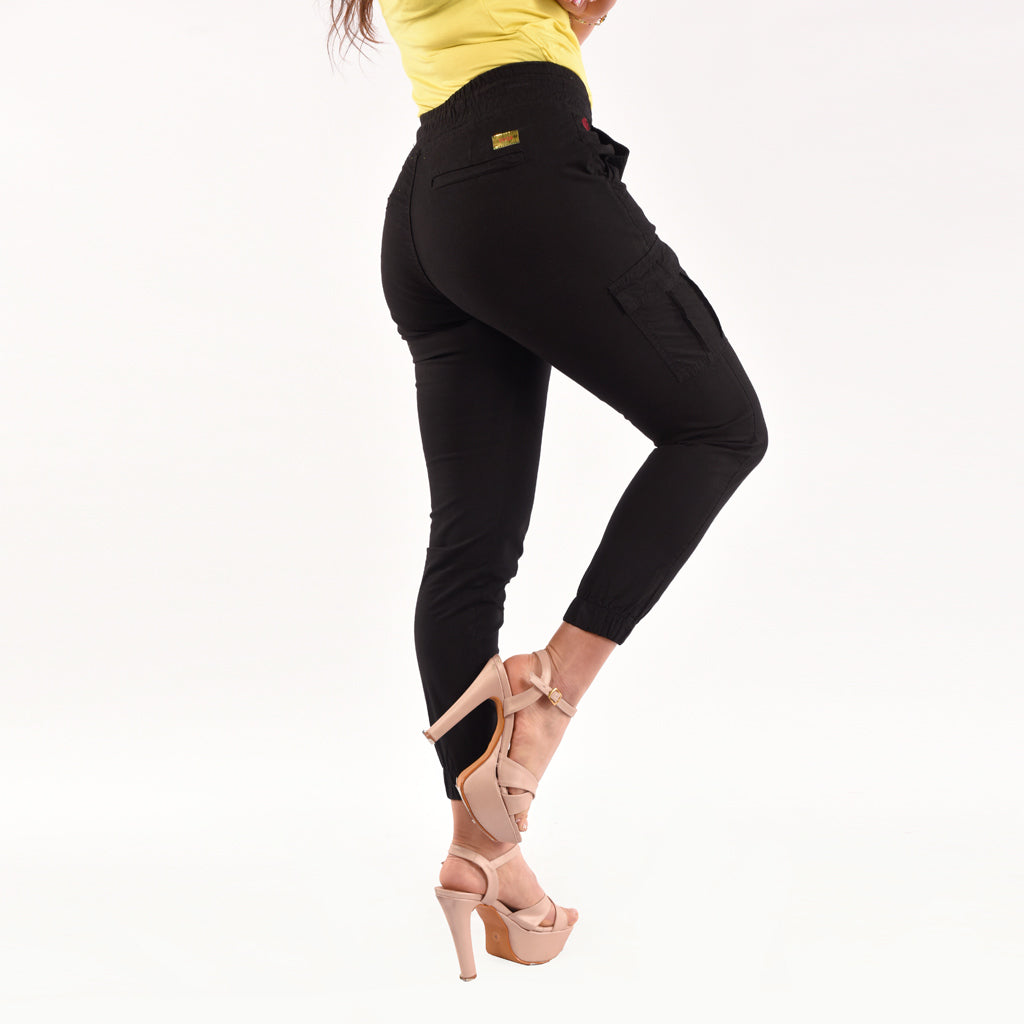 Jogger Drill Tafeta Strech Mujer