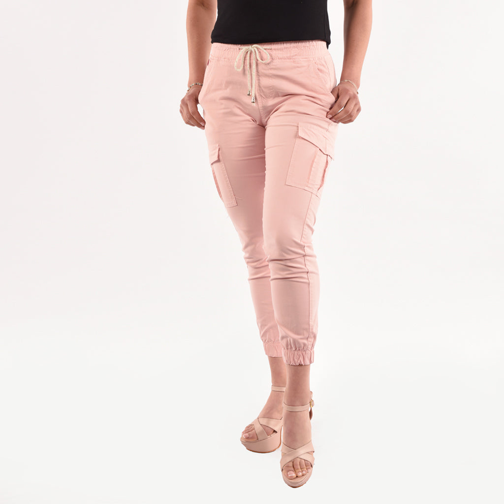 Jogger Drill Tafeta Strech Mujer