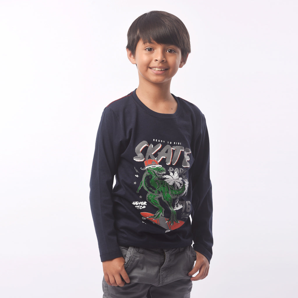 Polo Amir Jersey Manga Larga Niño