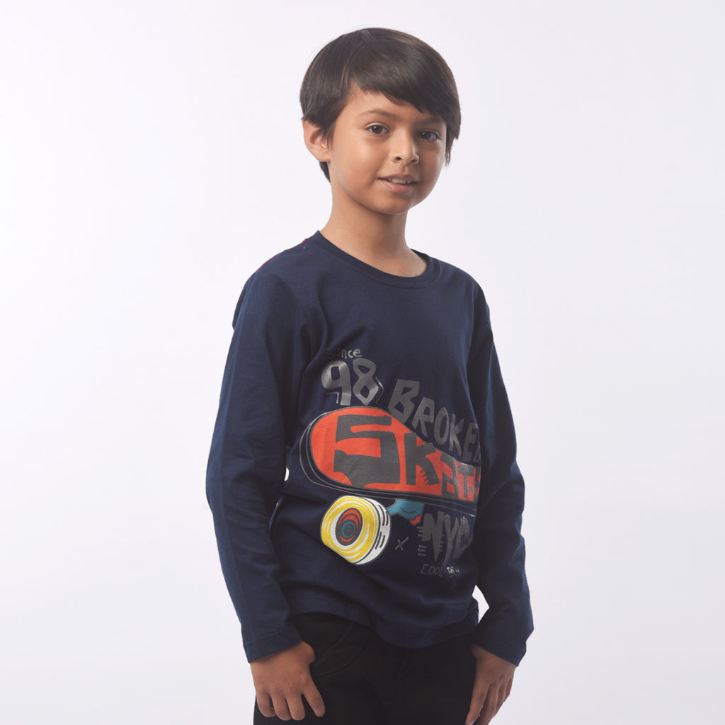 Polo Amir Jersey Manga Larga Niño 3x2