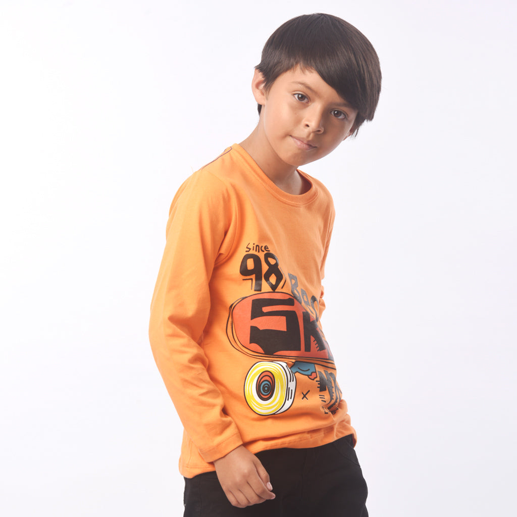 Polo Amir Jersey Manga Larga Niño 3x2