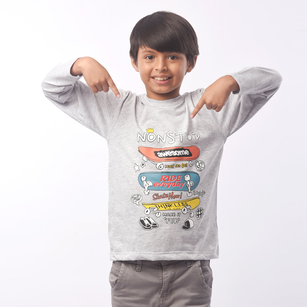 Polo Amir Jersey Manga Larga Niño