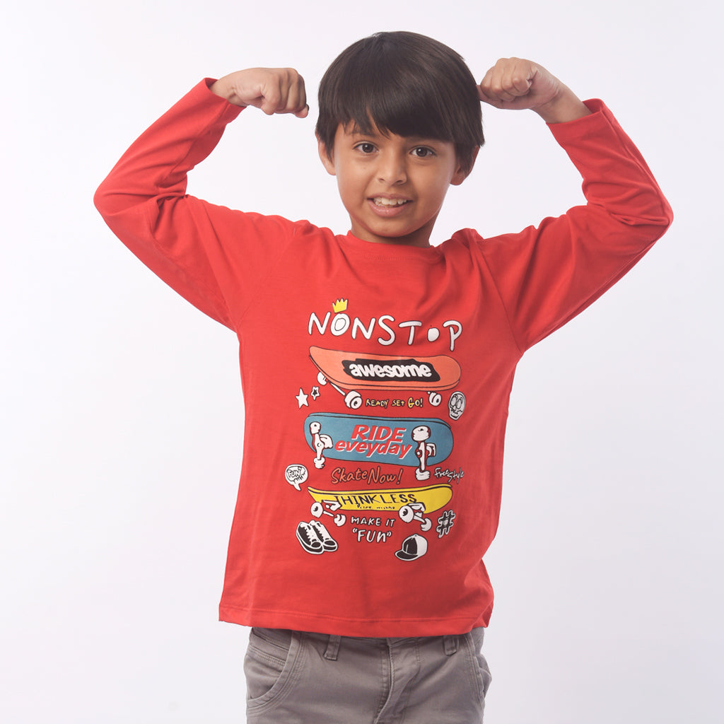 Polo Amir Jersey Manga Larga Niño