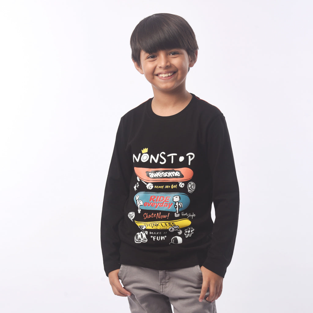 Polo Amir Jersey Manga Larga Niño