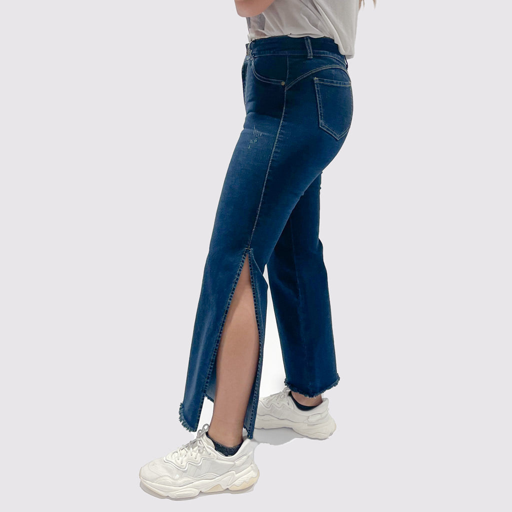 Pantalón Denim Stretch Mujer - 2x S/90.00