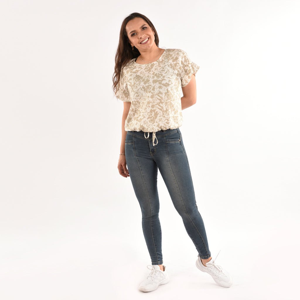 Pantalón Van Pierre Denim Strech Mujer - 2x S/90.00