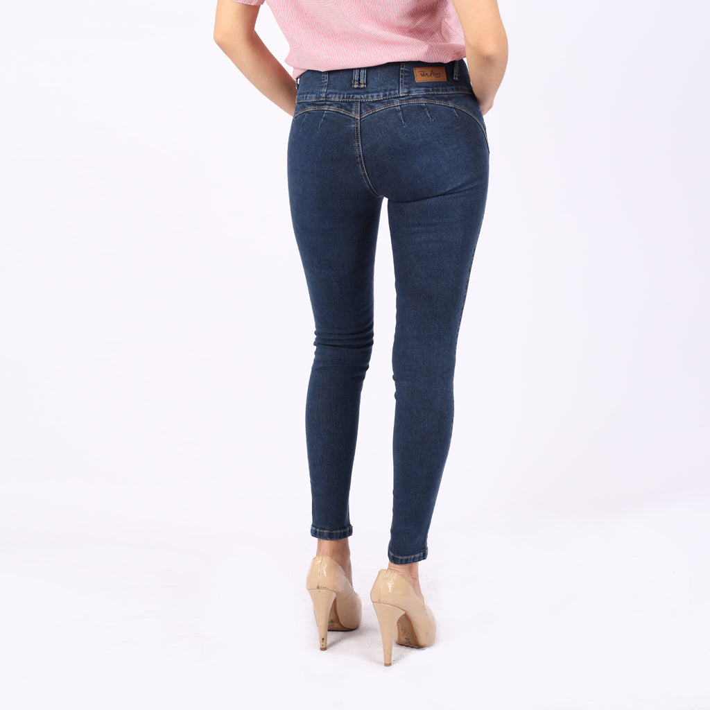 Pantalón Van Pierre Denim Stretch Mod. Claudia Mujer - 2x S/90.00
