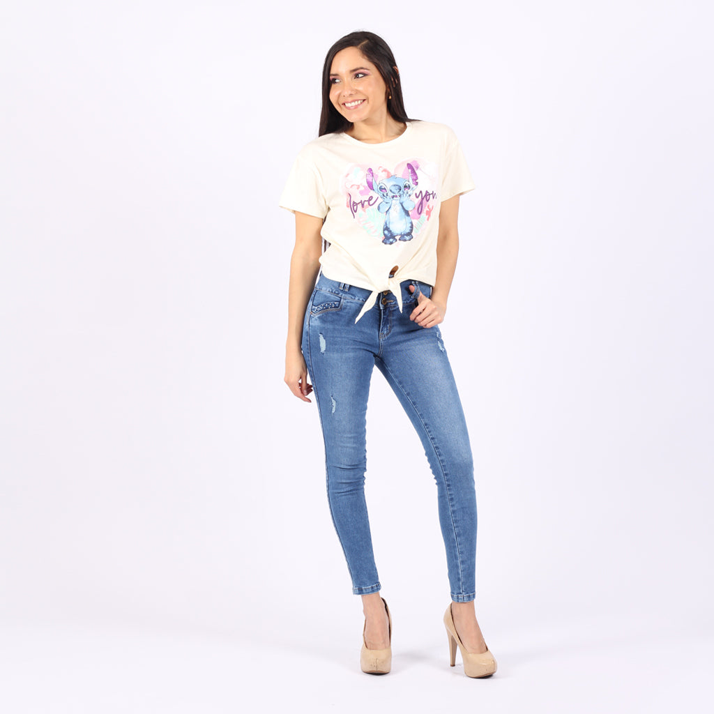 Pantalón Van Pierre Denim Strech Mod. Kenya Mujer - 2x S/90.00