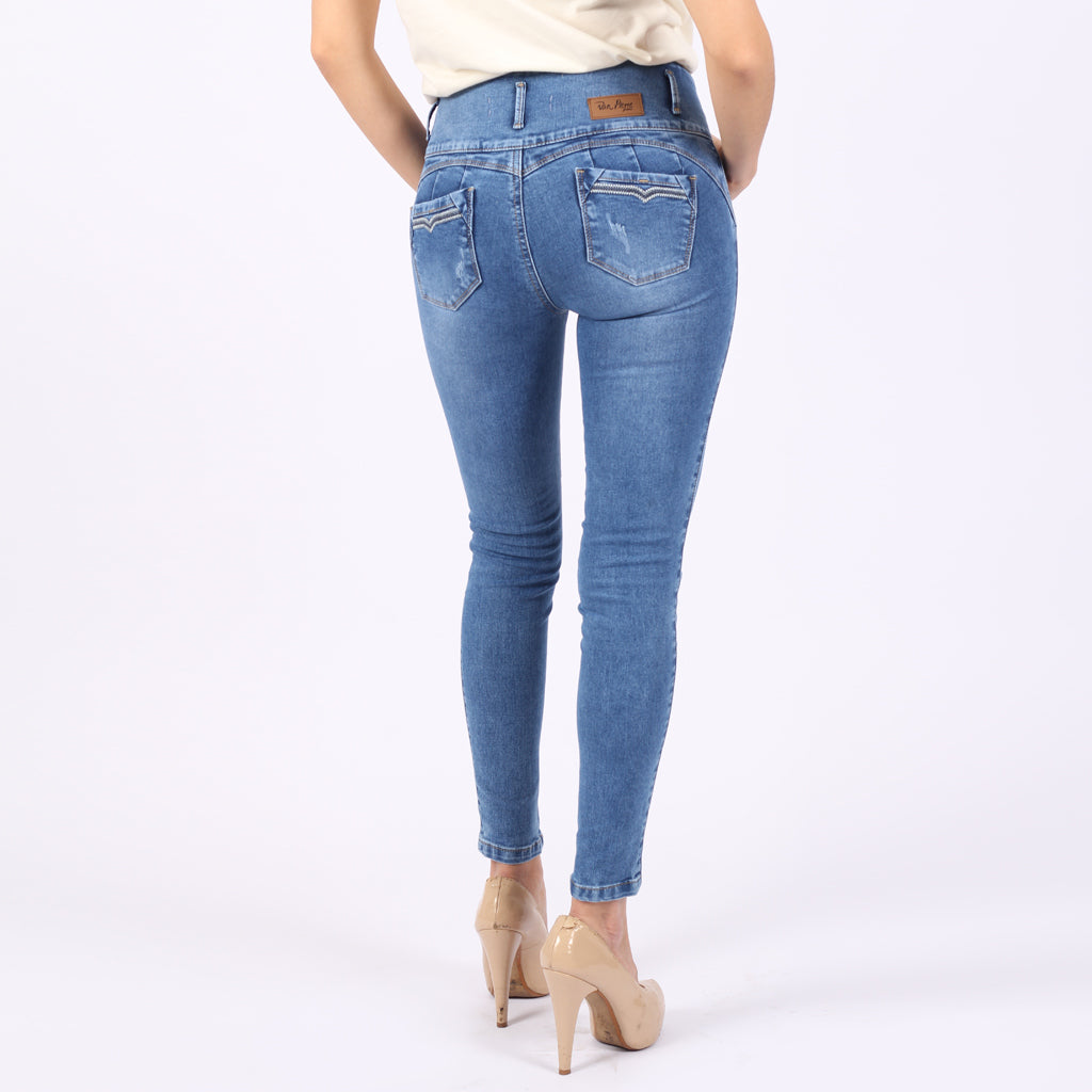 Pantalón Van Pierre Denim Strech Mod. Kenya Mujer - 2x S/90.00