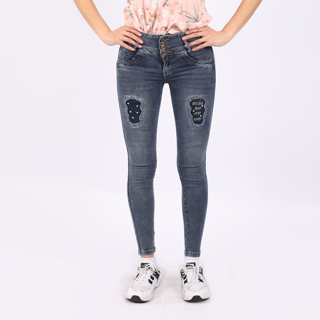 Pantalón Van Pierre Denim Strech Mod. Dakota Mujer - 2x S/90.00