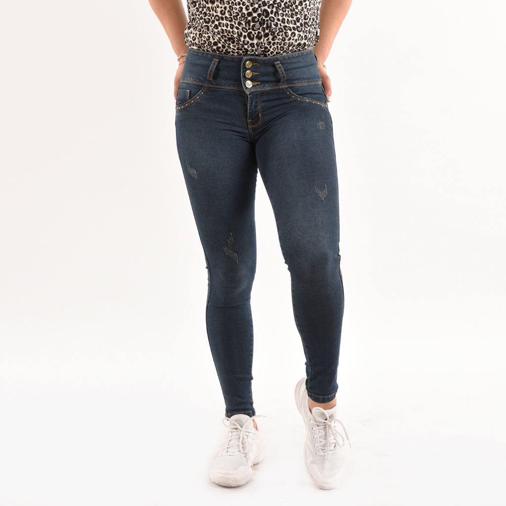 Pantalón Van Pierre Denim Strech Mujer - 2x S/90.00