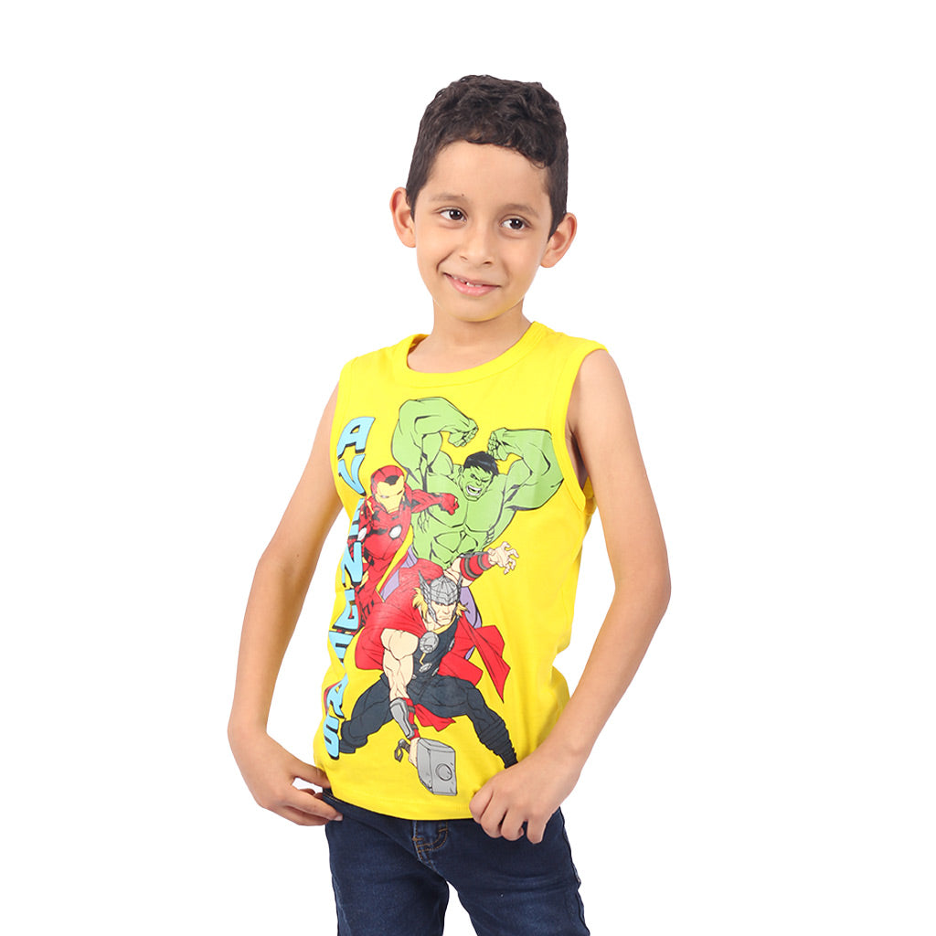 Polo Avengers Manga Cero Niño