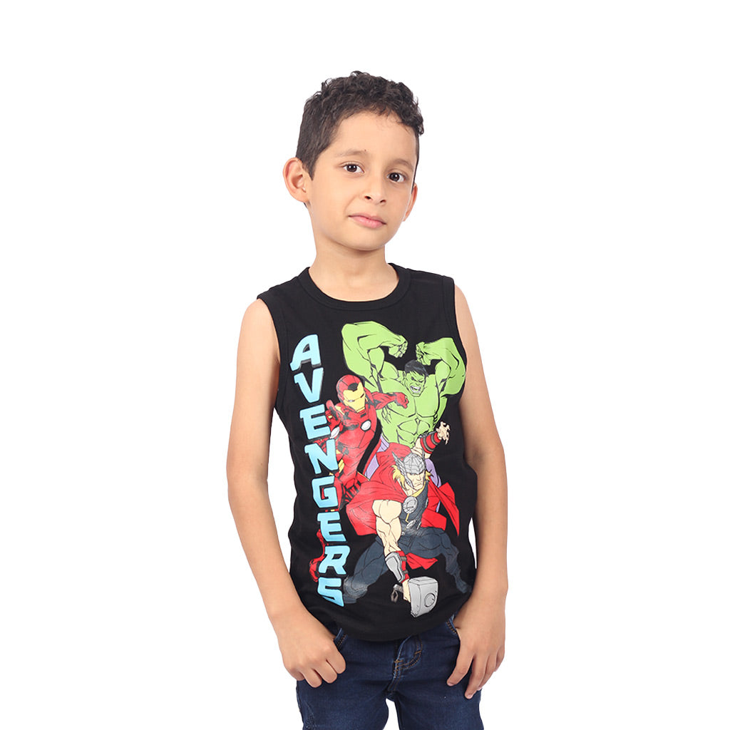 Polo Avengers Manga Cero Niño