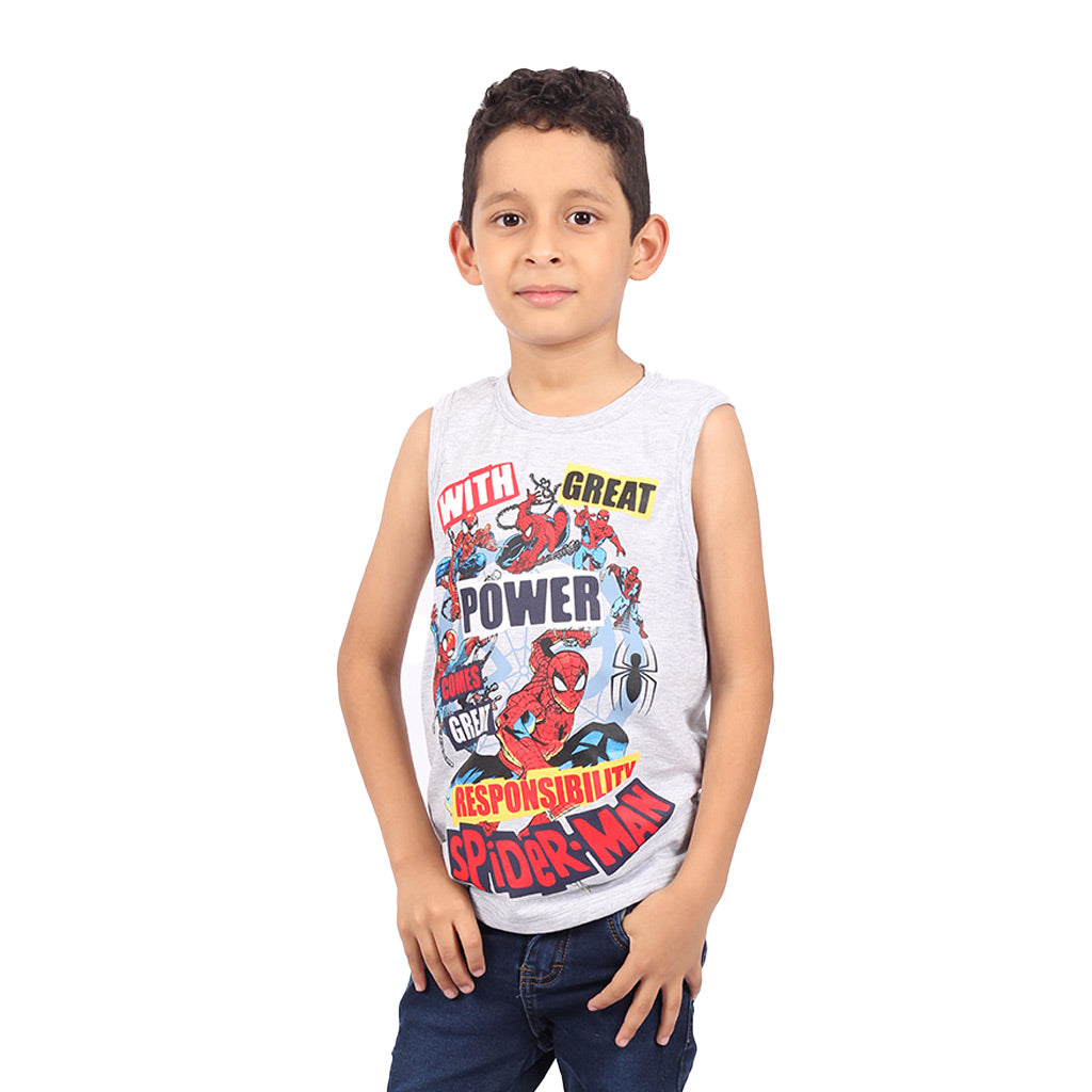 Polo Spiderman Manga Cero Niño