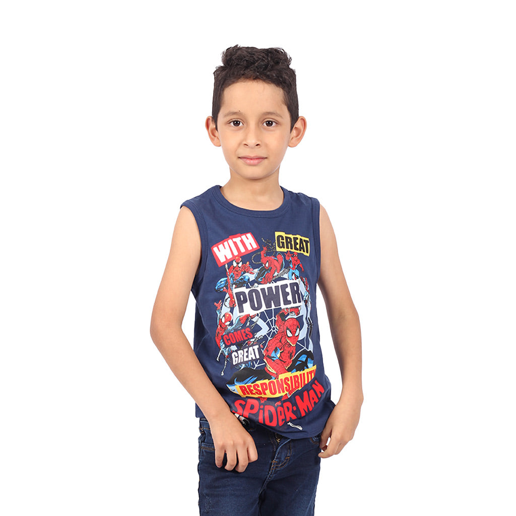 Polo Spiderman Manga Cero Niño