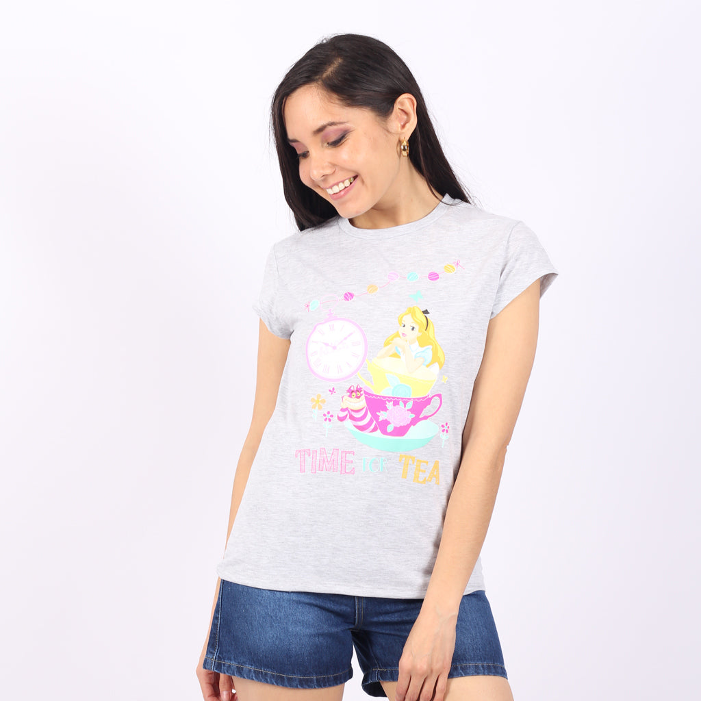 Polo Alicia En El País De Las Maravillas Manga Corta Mujer 3x2