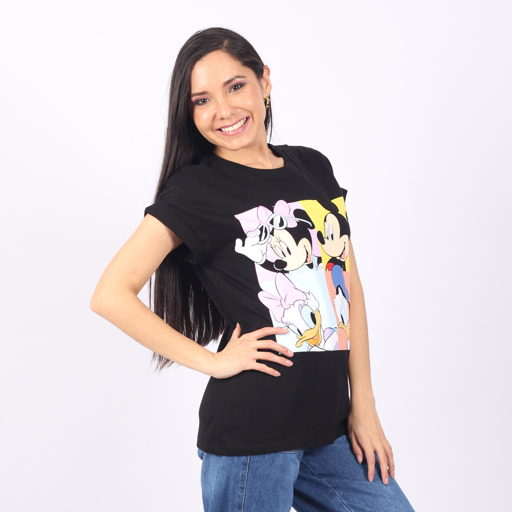 Polo Minnie Mouse Manga Corta Mujer 3x2