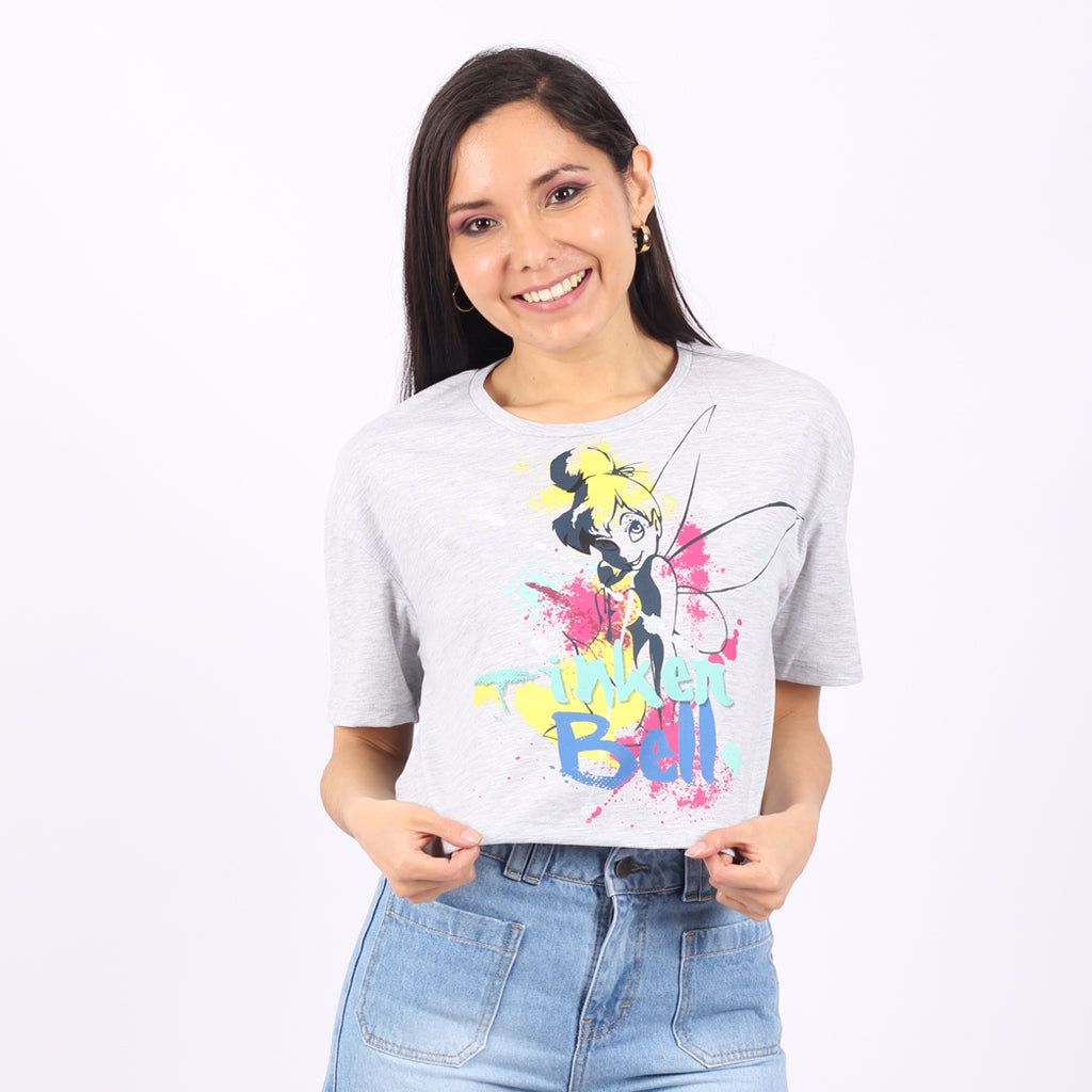 Polo Tinker Bell Manga Corta Mujer
