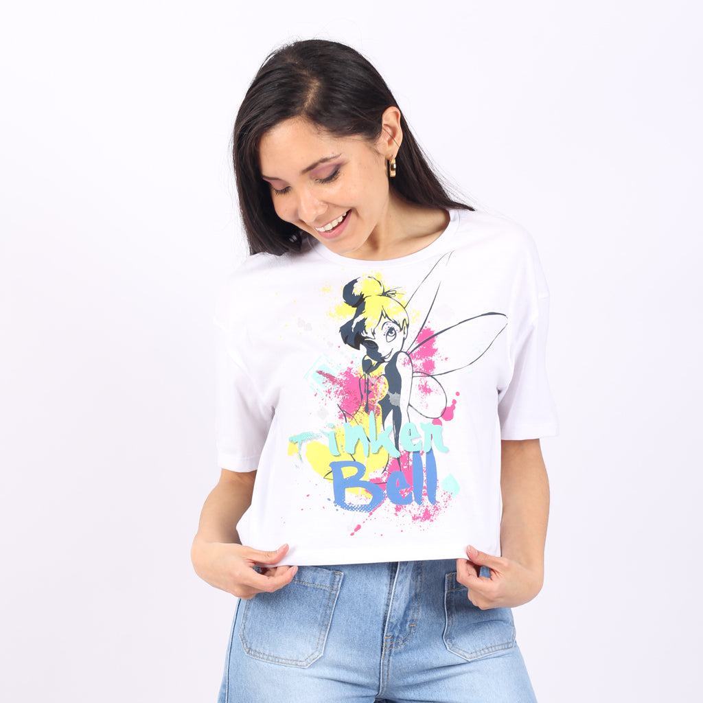 Polo Tinker Bell Manga Corta Mujer