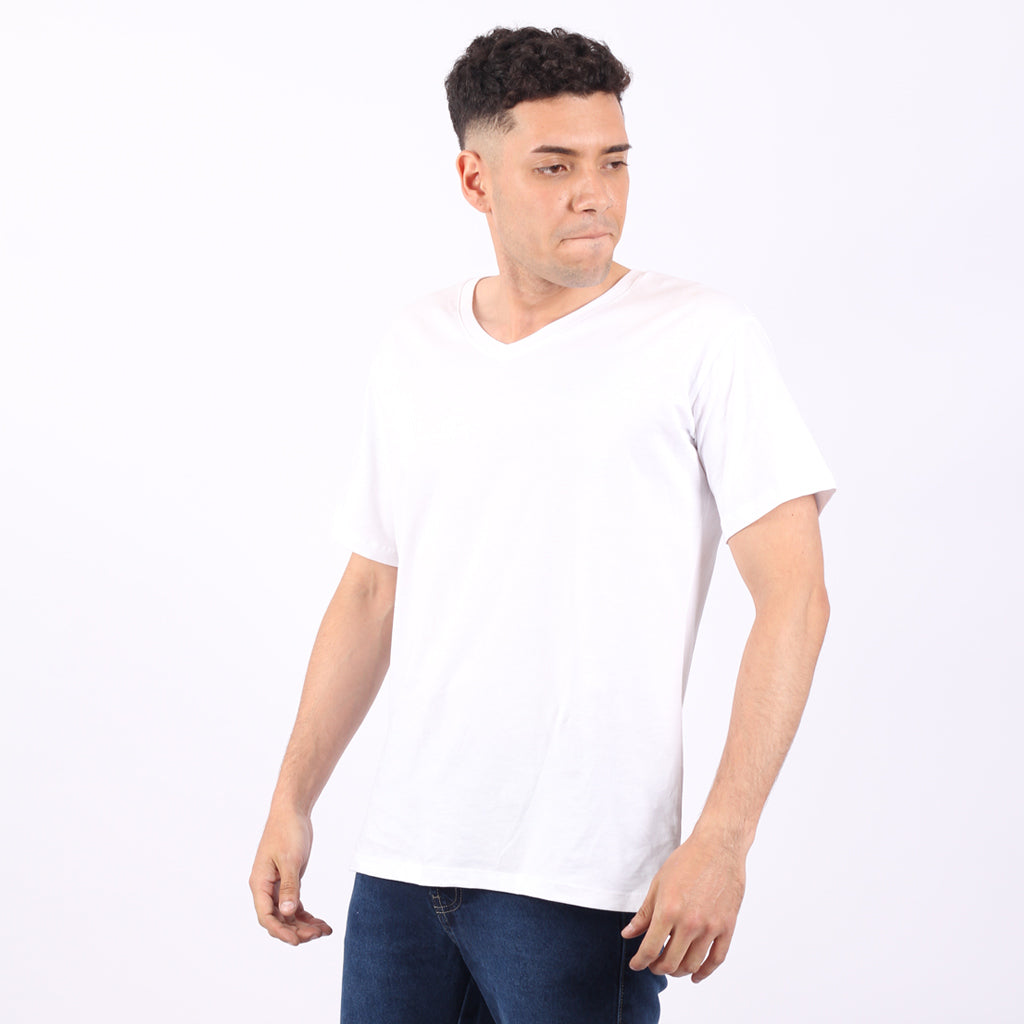 Polo Básico Hilo Negro Algodón Hombre - 2x S/25.00