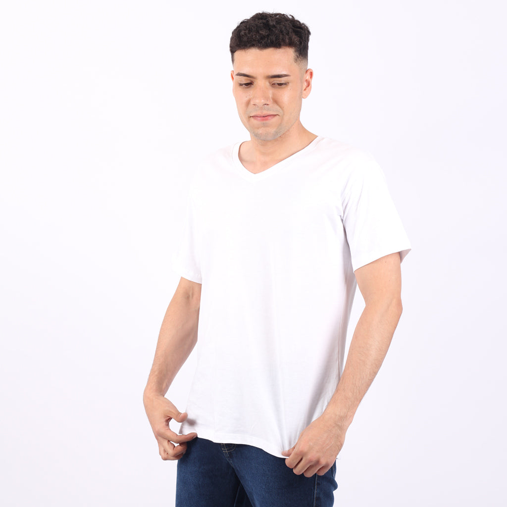 Polo Básico Hilo Negro Algodón Hombre - 2x S/25.00