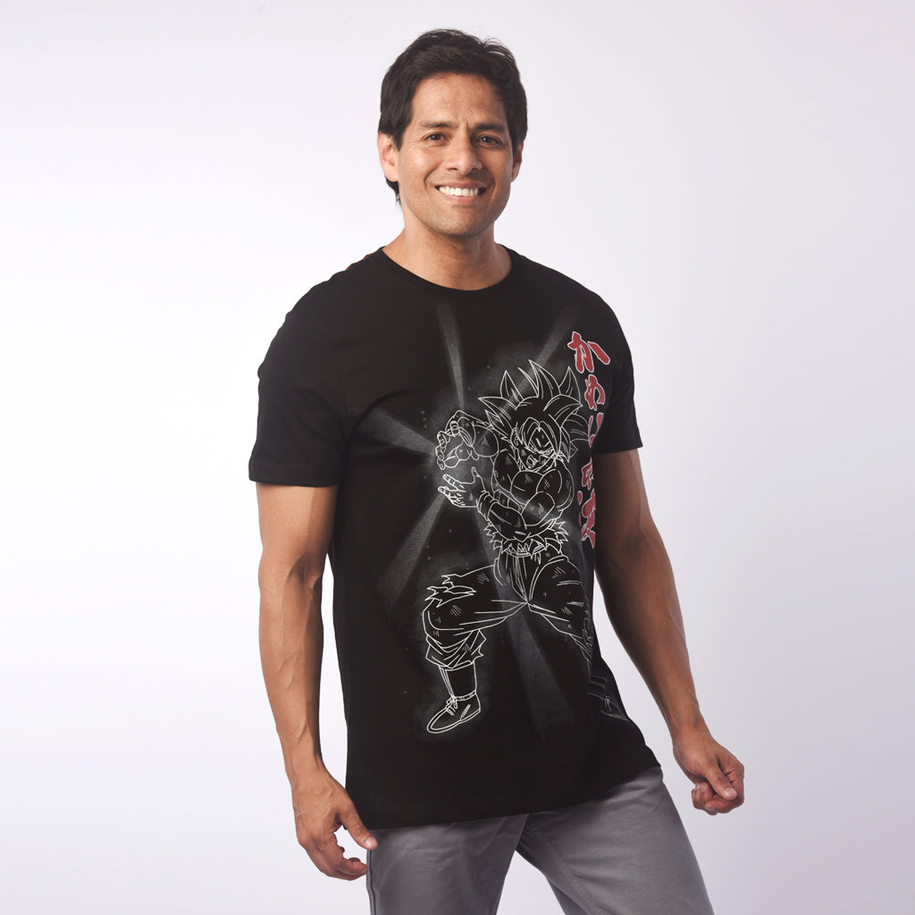 Polo Dragon Ball Z Jersey Manga Corta Hombre