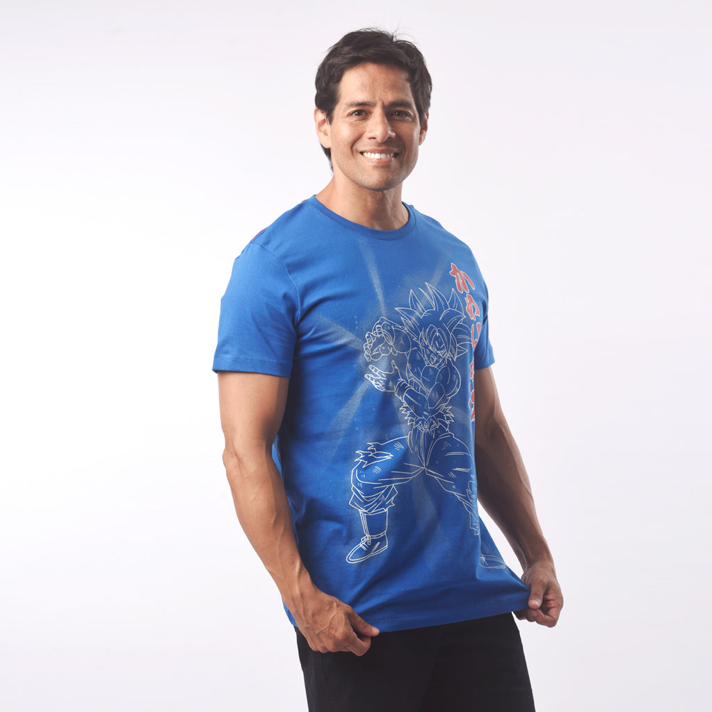 Polo Dragon Ball Z Jersey Manga Corta Hombre