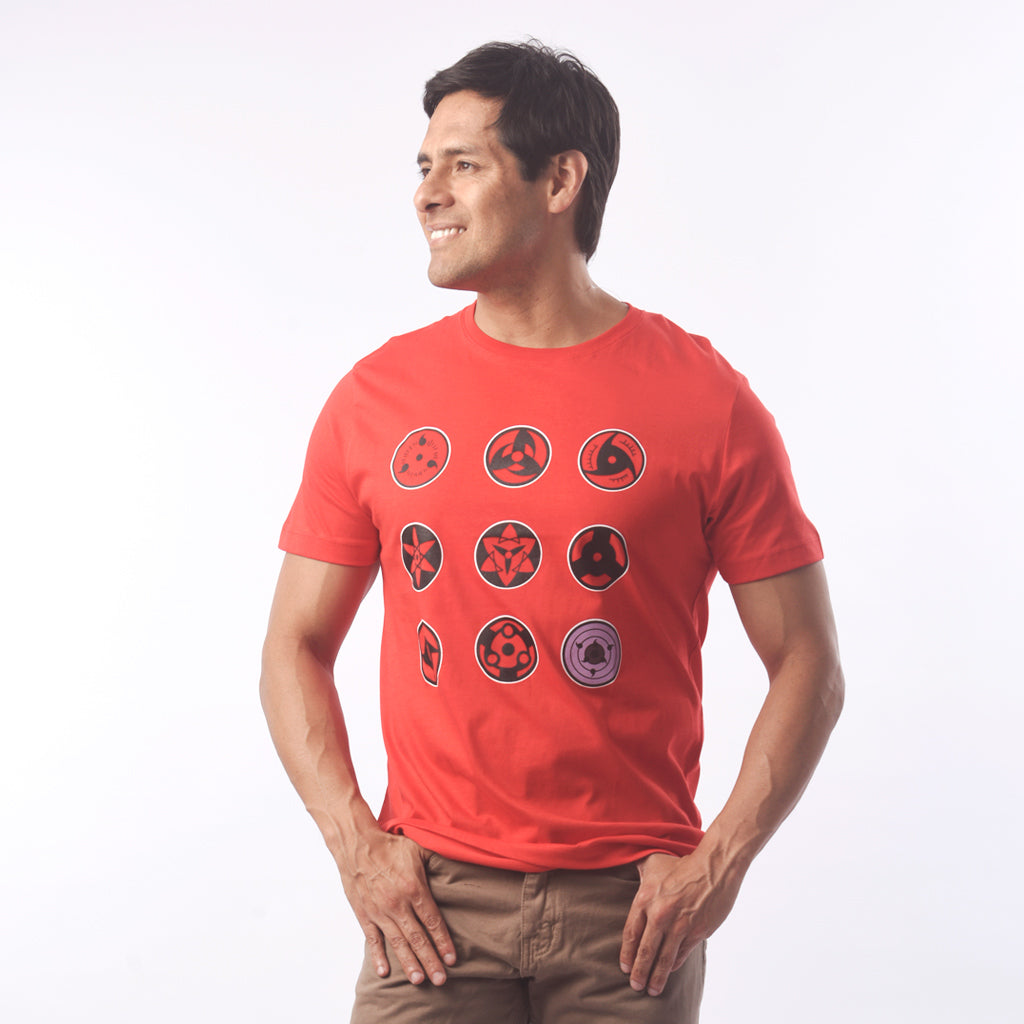 Polo Naruto Jersey Manga Corta Hombre