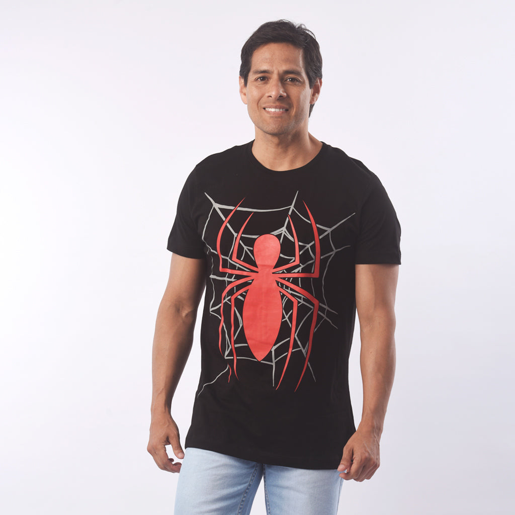 Polo Spiderman Jersey Manga Corta Hombre - S/25.00