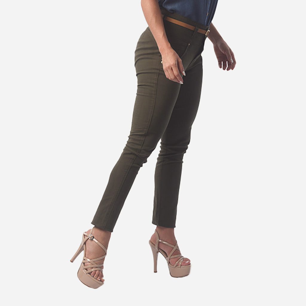 Pantalón H Club Drill Strech Mujer