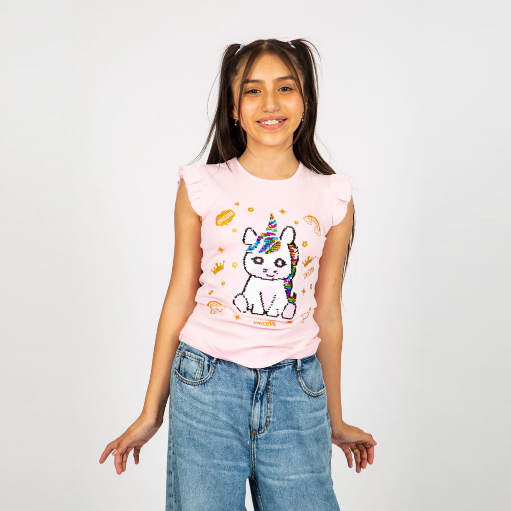 Polo Zaraith Manga Cero Niña