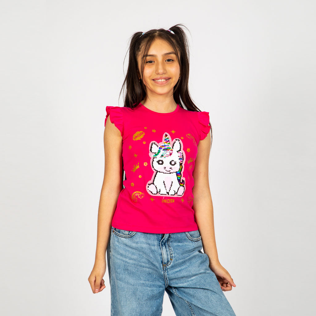 Polo Zaraith Manga Cero Niña