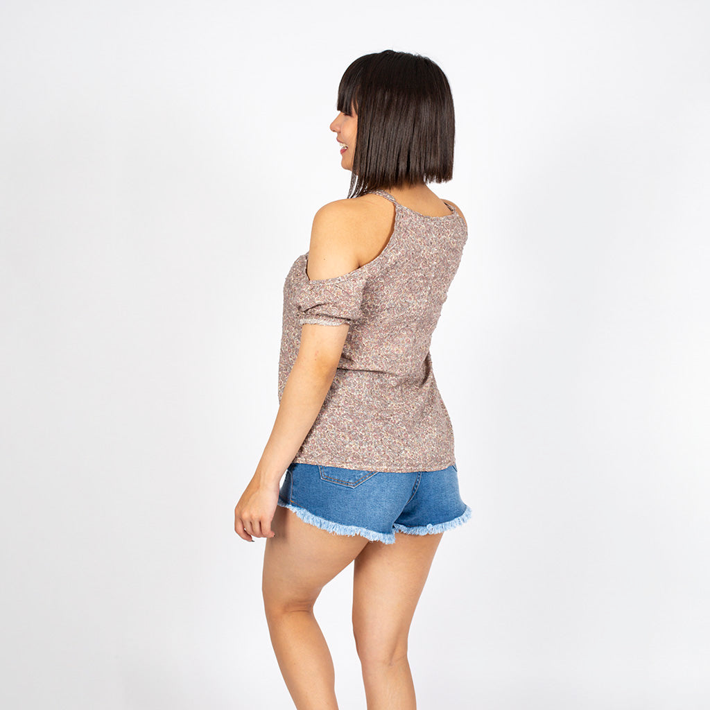 Blusa Ethiopia Manga Corta Mujer
