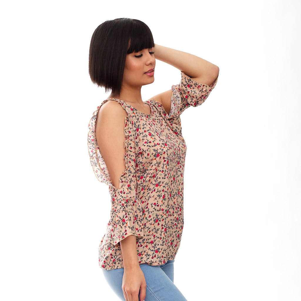 Blusa Ethiopia Manga 3/4 Mujer