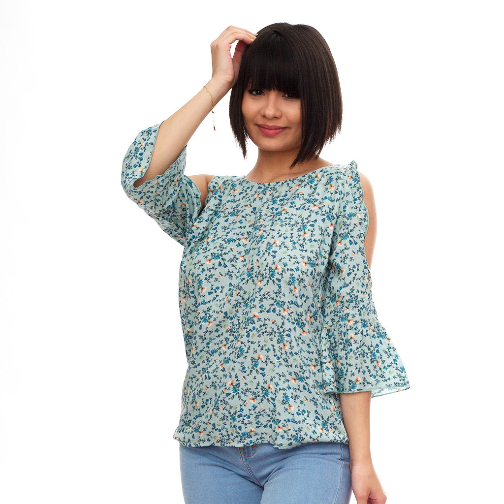 Blusa Ethiopia Manga 3/4 Mujer