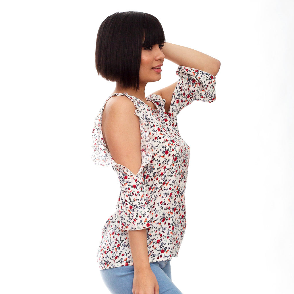 Blusa Ethiopia Manga 3/4 Mujer