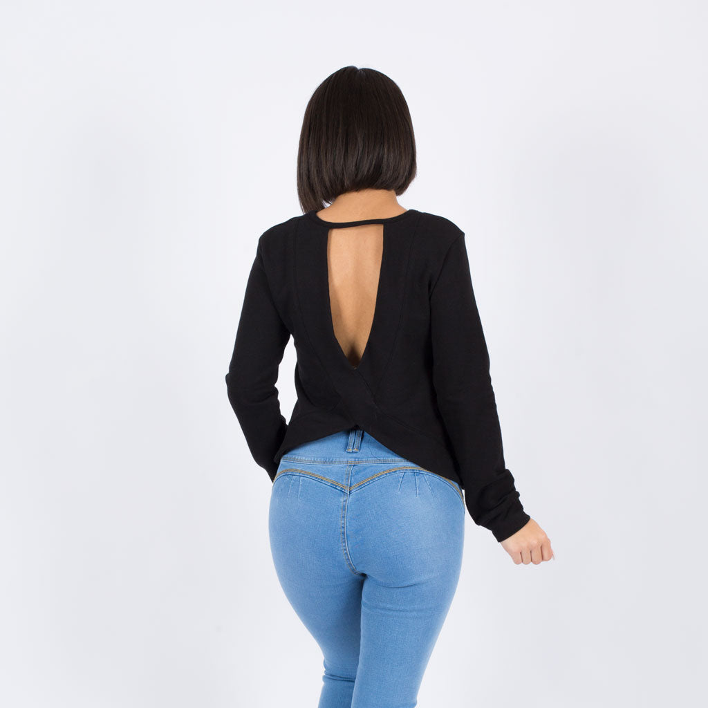 Polera Ethiopia French Terry Lycrado Mujer