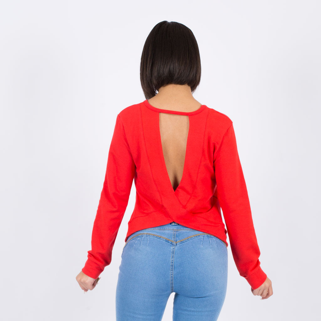 Polera Ethiopia French Terry Lycrado Mujer