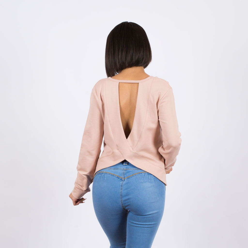 Polera Ethiopia French Terry Lycrado Mujer